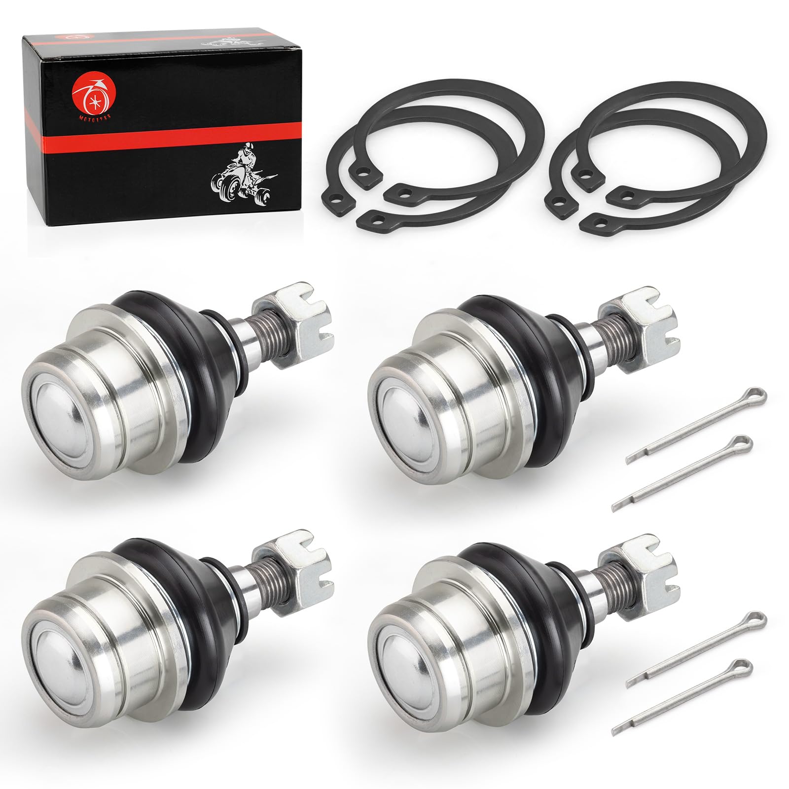 Amazon.com: Upper & Lower Ball Joint Set Compatible with